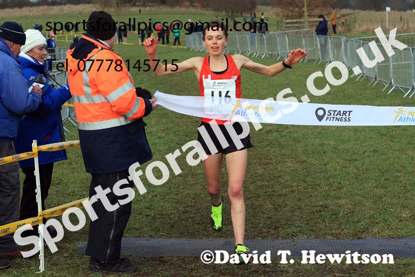 Senior Womens 2024 Northern Cross Country Champs., Sedgefield. Photo: David T. Hewitson/Sports for All Pics